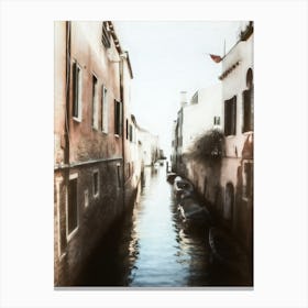The Quite Canal Venice Canvas Print