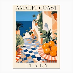 Amalfi Coast Canvas Print