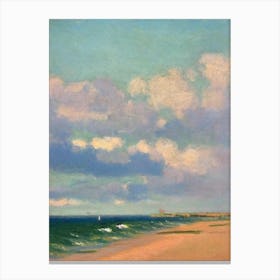 Southwold Beach 2 Suffolk Monet Style Canvas Print