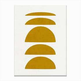 Golden Suns Canvas Print