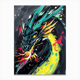 Dragon Painting 9 Canvas Print