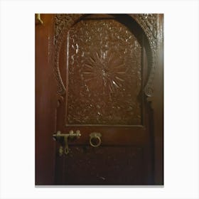 Door Of A House Canvas Print