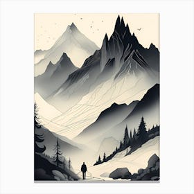 Mountain Landscape Canvas Print