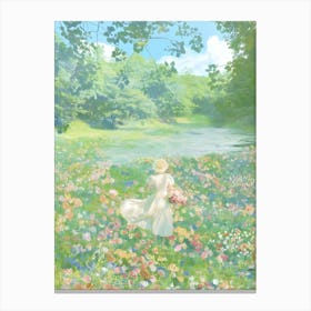 Flower Field Canvas Print