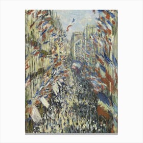 Claude Monet - Parade Canvas Print