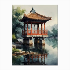 Chinese Pagoda 28 Canvas Print