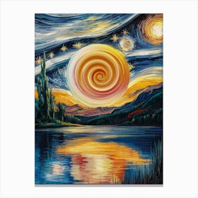 Starry Night 8 Canvas Print