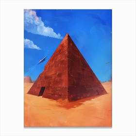 Pyramids Of Giza Canvas Print