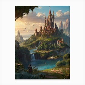 Fairytale Castle Canvas Print