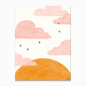 Birds In The Sky 5 Canvas Print