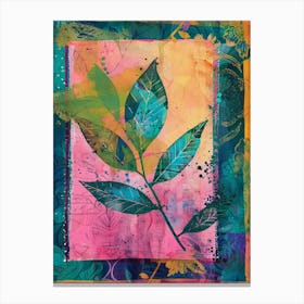 Leaf illustration 3 Canvas Print