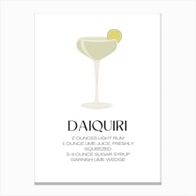 Daiquiri Canvas Print