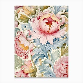 Floral Wallpaper 190 Canvas Print