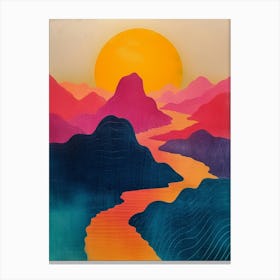 'Sunrise' 86 Canvas Print