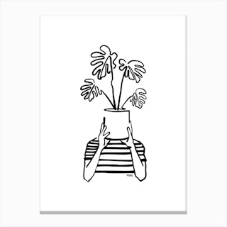 Mood Plants Canvas Print