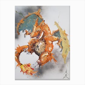 Zard Abstract Canvas Print