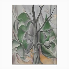 Georgia O'Keeffe - Grey Tree, Lake George Canvas Print