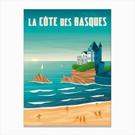 Biarritz France Canvas Print