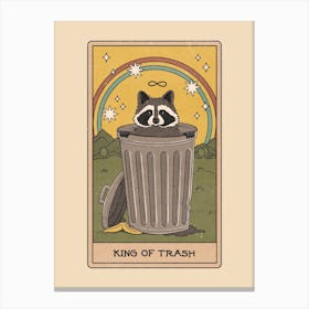 King Of Trash Canvas Print