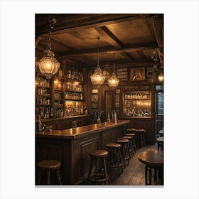 Irish Bar Canvas Print