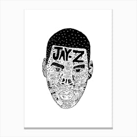 Jay Z Canvas Print