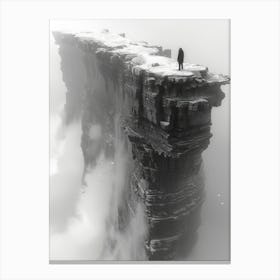 Cliff Edge Canvas Print