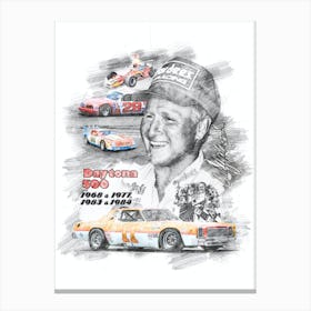 Cale Yarborough Canvas Print