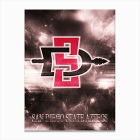 San Diego State Aztecs Canvas Print