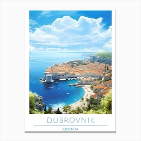 Dubrovnik Croatia Canvas Print