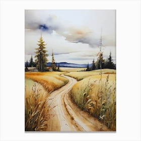 Dirt Road 1 Canvas Print