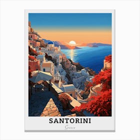 Santorini Travel 1 Canvas Print