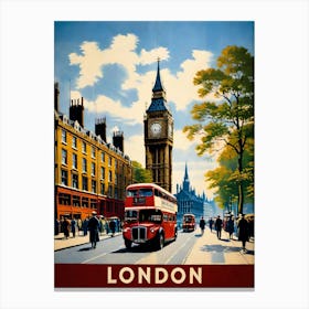 London - Big Ben 1 Canvas Print