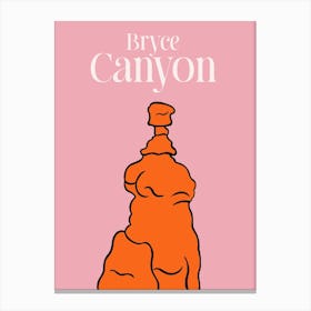 Bryce Canyon Art Canvas Print