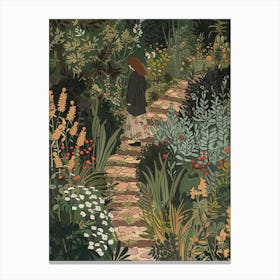 In The Garden Sissinghurst Castle Garden United Kingdom 3 Canvas Print