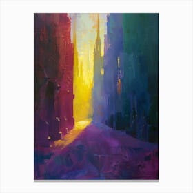 Edinburgh Cityscape Canvas Print