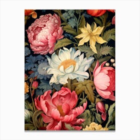 Floral Wallpaper 62 Canvas Print