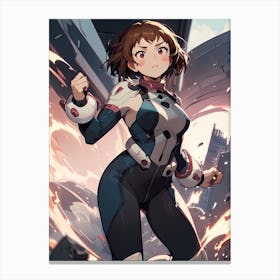 My Hero Academia Ochaco Uraraka (25) 1 Canvas Print