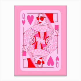 Queen Of Hearts 3 Canvas Print