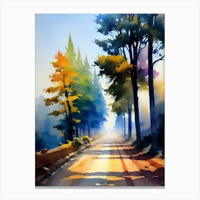 Road To The Sun Canvas Print