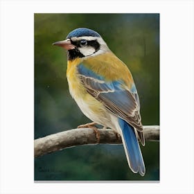 Blue Tit 1 Canvas Print