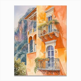 Amalfi Europe Travel Architecture 1 Canvas Print