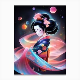 Geisha Canvas Print