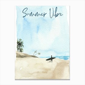Summer Vibe Canvas Print