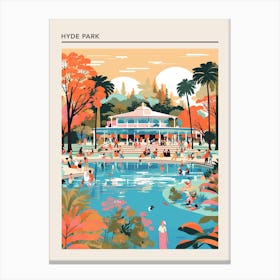 Hyde Park Sydney Australia Canvas Print