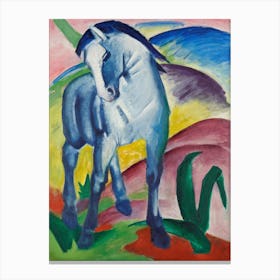 Blue Horse I By Franz Marc Poster Painting Canvas Print