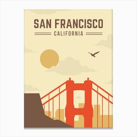 San Francisco California Canvas Print