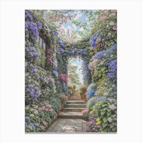 Garden Path 1 Canvas Print