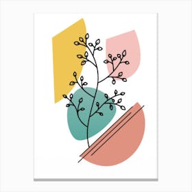 Tree art Canvas Print