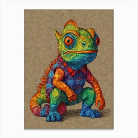 Chameleon 6 Canvas Print