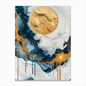 Gold Coin Canvas Print